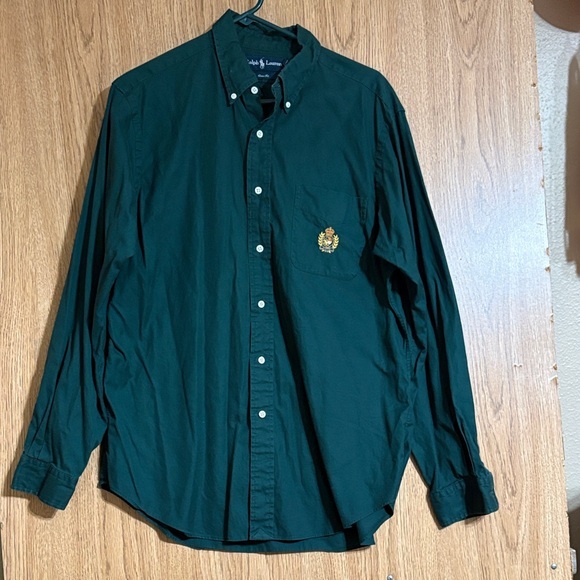 Ralph Lauren Other - Ralph Lauren Dark Green Men's Button Down Shirt